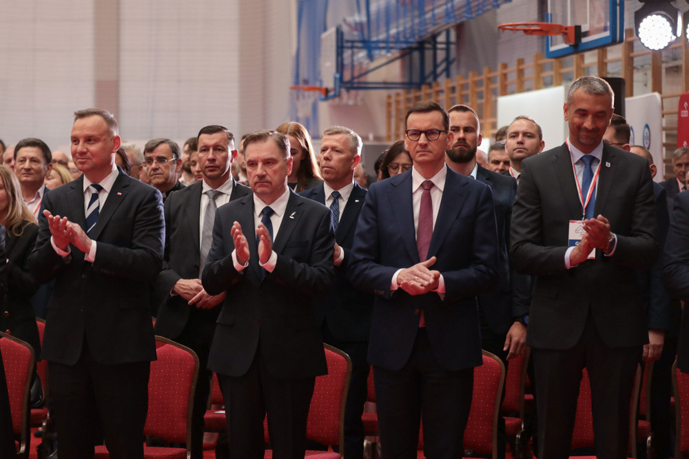 XXX Krajowy Zjazd Delegatów NSZZ „Solidarność” w Zakopanem – 26 maja 2022. Fot. Mikołaj Bujak (IPN)