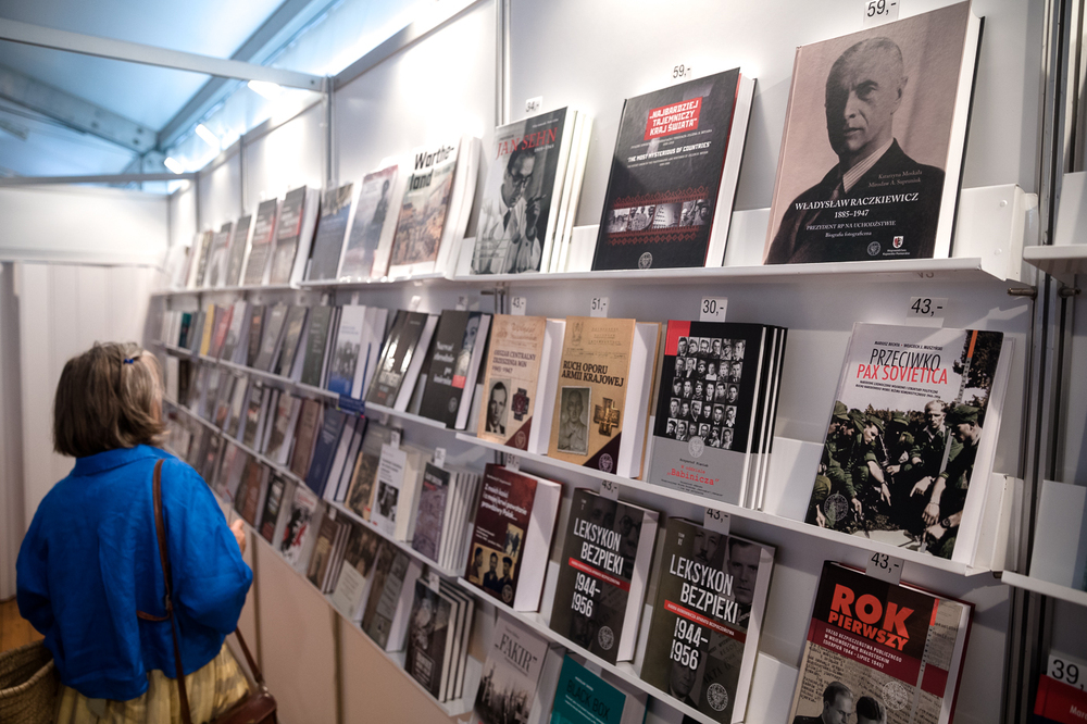 Wydawnictwo IPN na Targach Książki w Warszawie – 26–29 maja 2022. Fot. Sławek Kasper (IPN)