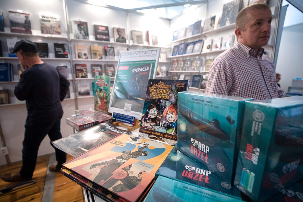 Wydawnictwo IPN na Targach Książki w Warszawie – 26–29 maja 2022. Fot. Sławek Kasper (IPN)