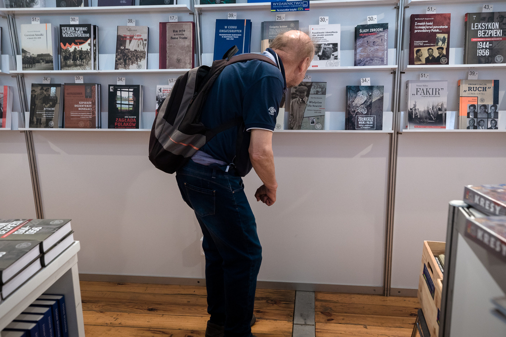 Wydawnictwo IPN na Targach Książki w Warszawie – 26–29 maja 2022. Fot. Sławek Kasper (IPN)