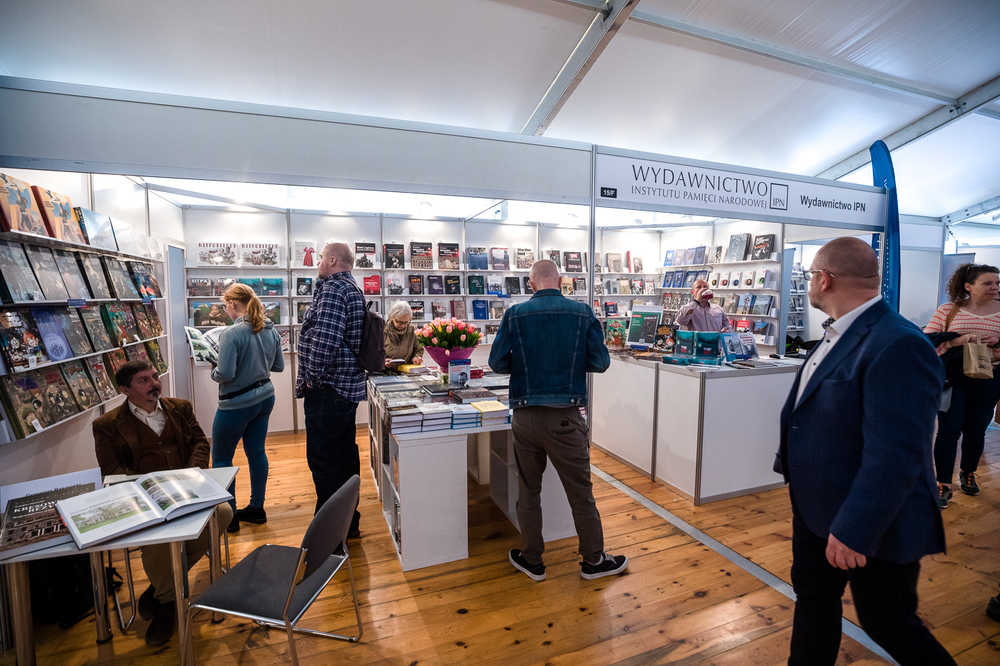 Wydawnictwo IPN na Targach Książki w Warszawie – 26–29 maja 2022. Fot. Sławek Kasper (IPN)