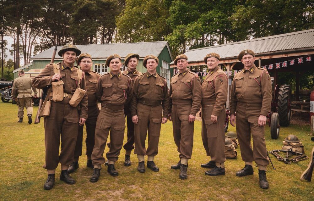 Grupa Rekonstrukcji Historycznej „First to Fight”. Fot. Bartosz Duleba