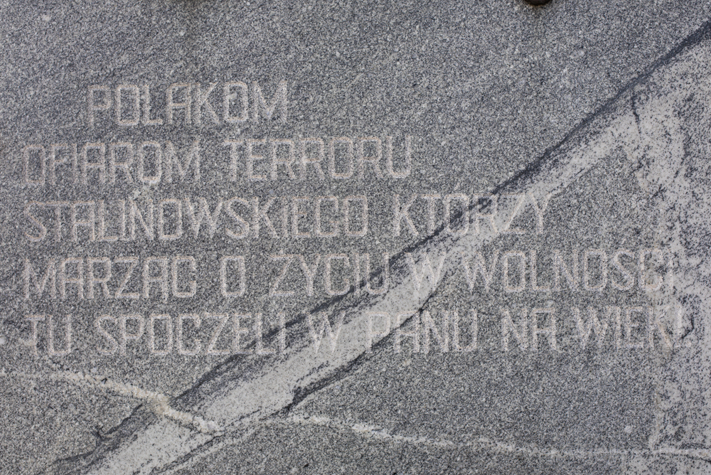 Cmentarz na terenie byłego obozu NKWD w Spassku koło Karagandy – 31 maja 2022. Fot. Sławek Kasper (IPN)