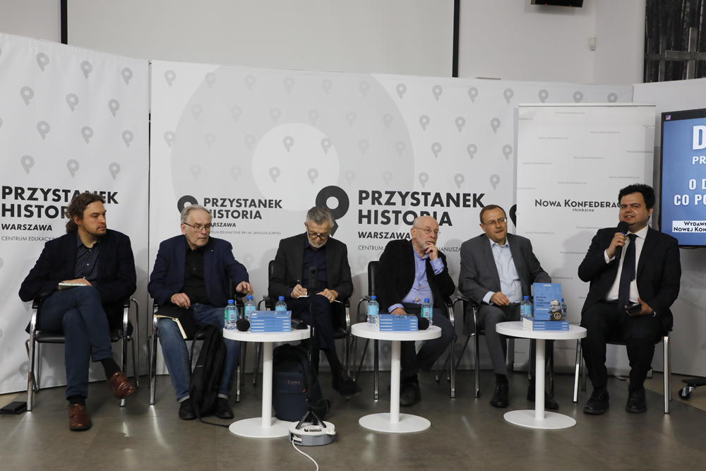 Debata wokół książki „O dwóch takich, co podzieliły Polskę” – Warszawa, 31 maja 2022. Fot. Piotr Życieński (IPN)