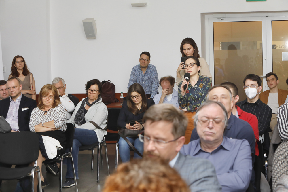 Debata wokół książki „O dwóch takich, co podzieliły Polskę” – Warszawa, 31 maja 2022. Fot. Piotr Życieński (IPN)