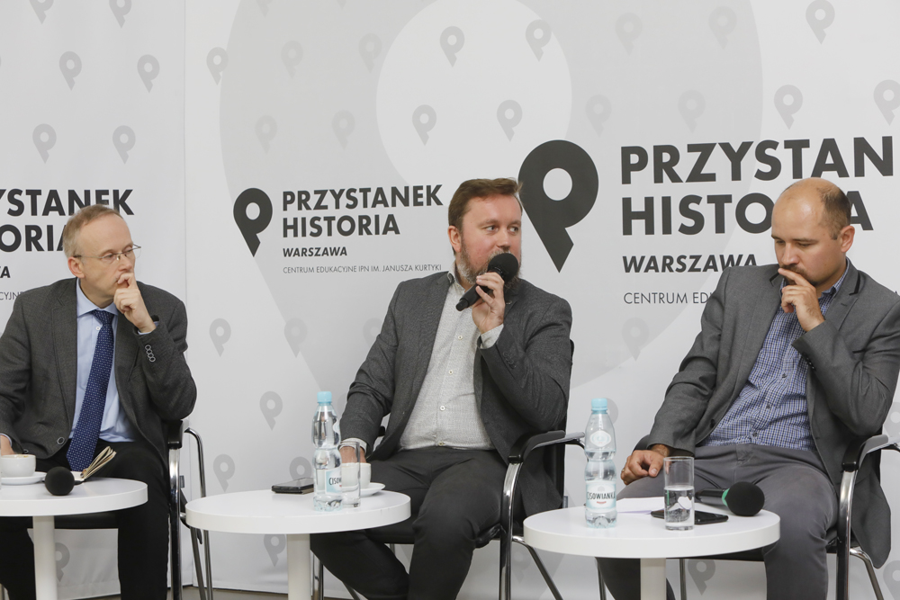 Dyskusja „Solidarność Walcząca – fenomen czy »zwyczajna« opozycja?” – Warszawa, 1 czerwca 2022. Fot. Piotr Życieński (IPN)