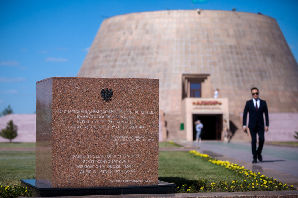 Muzeum Ofiar Represji Politycznych i Totalitaryzmu na terenie byłego obozu AŁŻIR – 2 czerwca 2022. Fot. Sławek Kasper (IPN)