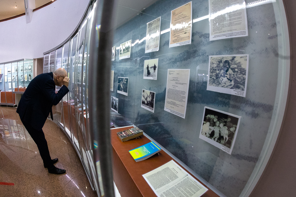 Muzeum Ofiar Represji Politycznych i Totalitaryzmu na terenie byłego obozu AŁŻIR – 2 czerwca 2022. Fot. Sławek Kasper (IPN)