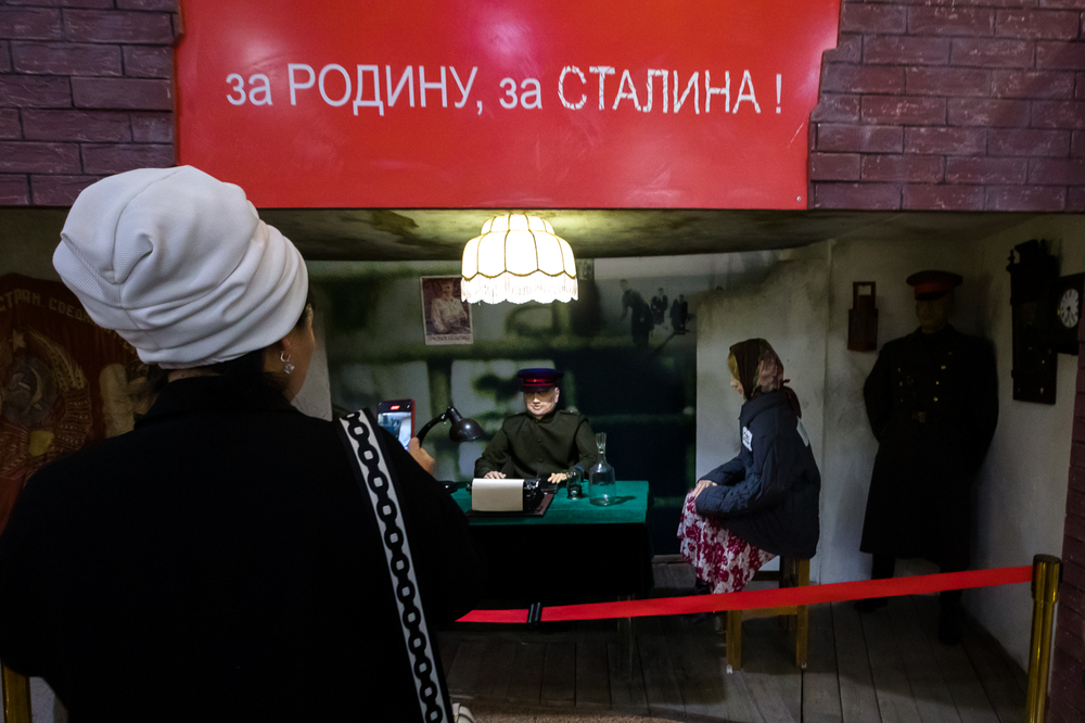 Muzeum Ofiar Represji Politycznych i Totalitaryzmu na terenie byłego obozu AŁŻIR – 2 czerwca 2022. Fot. Sławek Kasper (IPN)