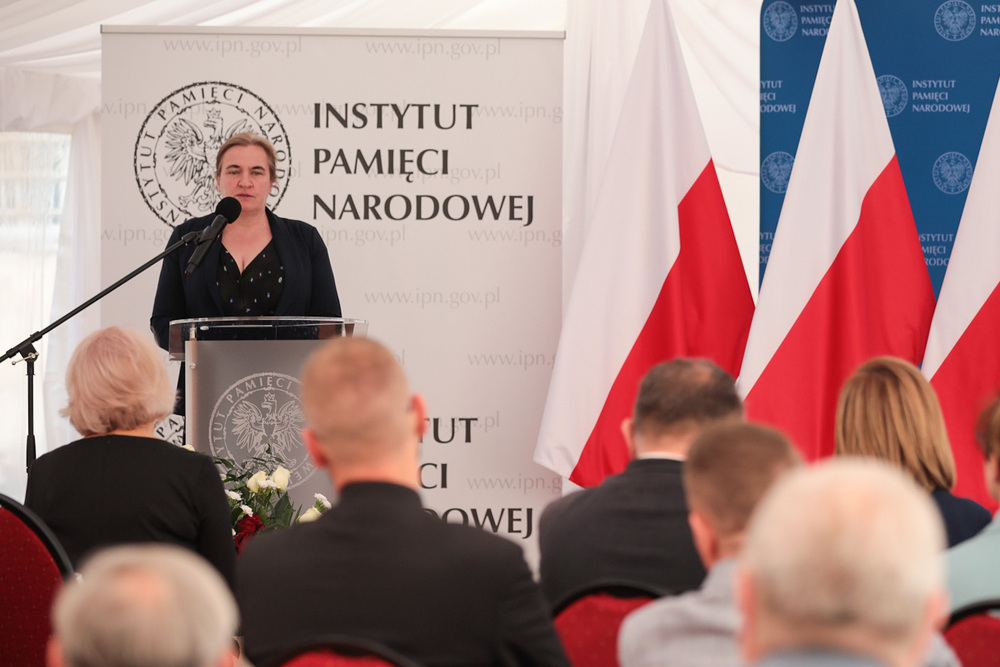 Anna Kołakowska, inicjatorka Zjazdu Kobiet Aresztowanych w okresie stanu wojennego. Fot. Mikołaj Bujak (IPN)