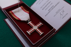 Krzyż Wolności i Solidarności. Fot. Mikołaj Bujak (IPN)