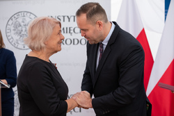Uroczystość wręczenia Krzyży Wolności i Solidarności – Warszawa, 4 czerwca 2022. Fot. Mikołaj Bujak (IPN)