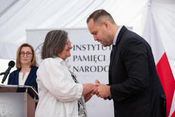 Uroczystość wręczenia Krzyży Wolności i Solidarności – Warszawa, 4 czerwca 2022. Fot. Mikołaj Bujak (IPN)