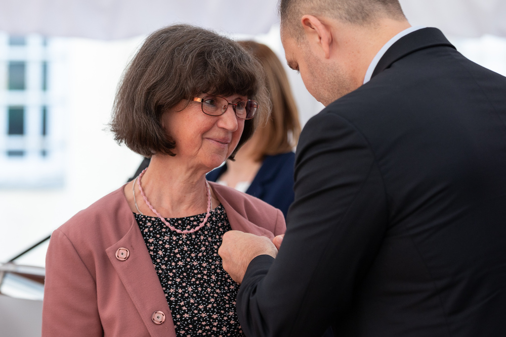 Uroczystość wręczenia Krzyży Wolności i Solidarności – Warszawa, 4 czerwca 2022. Fot. Mikołaj Bujak (IPN)