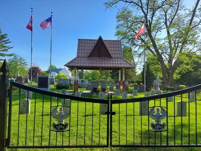 Cmentarz żołnierzy Błękitnej Armii w Niagara on the Lake. Fot. M. Wujda (IPN)