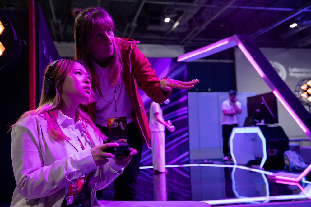 Stoisko IPN na Perspektywy Women in Tech 2022– Warszawa, 7 czerwca 2022. Fot. Mikołaj Bujak (IPN)