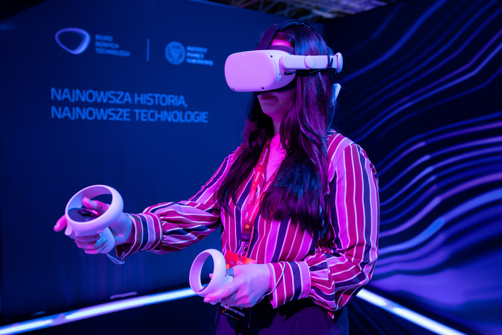 Stoisko IPN na Perspektywy Women in Tech 2022– Warszawa, 7 czerwca 2022. Fot. Mikołaj Bujak (IPN)