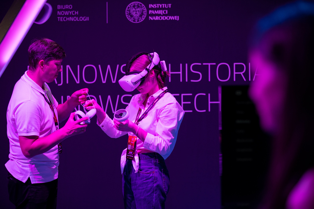 Stoisko IPN na Perspektywy Women in Tech 2022– Warszawa, 7 czerwca 2022. Fot. Mikołaj Bujak (IPN)