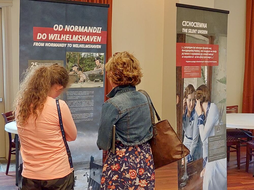 Premiera wystawy „Szlaki Nadziei” w Stanach Zjednoczonych – Houston, 7 czerwca 2022. Fot. Mateusz Kotecki (IPN)