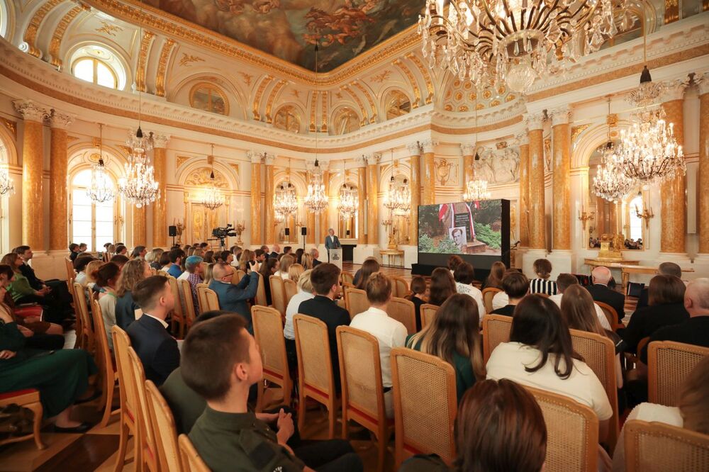 Finał V edycji projektu IPN „Łączka i inne miejsca poszukiwań” – 8 czerwca 2022. Fot. Mikołaj Bujak (IPN)