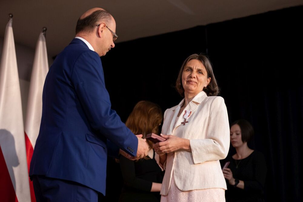 Uroczystość wręczenia Krzyży Wolności i Solidarności – Wrocław, 11 czerwca 2022. Fot. Mikołaj Bujak (IPN)