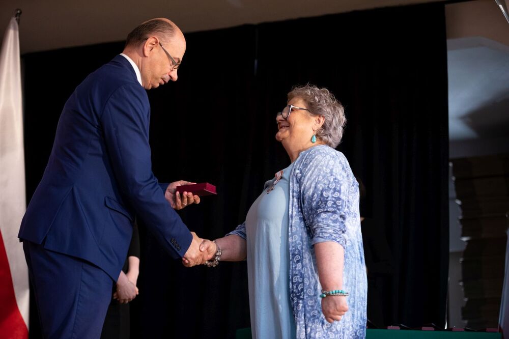 Uroczystość wręczenia Krzyży Wolności i Solidarności – Wrocław, 11 czerwca 2022. Fot. Mikołaj Bujak (IPN)