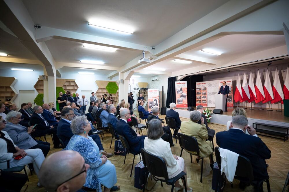 Uroczystość wręczenia Krzyży Wolności i Solidarności – Wrocław, 11 czerwca 2022. Fot. Mikołaj Bujak (IPN)