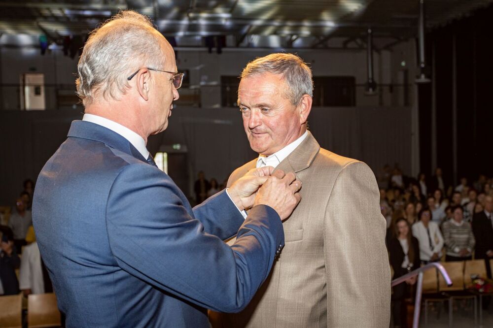 Uroczystość wręczenia Krzyży Wolności i Solidarności – Wałbrzych, 11 czerwca 2022. Fot. IPN