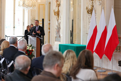 Uroczystość wręczenia Krzyży Wolności i Solidarności – Warszawa, 13 czerwca 2022. Fot. Mikołaj Bujak (IPN)