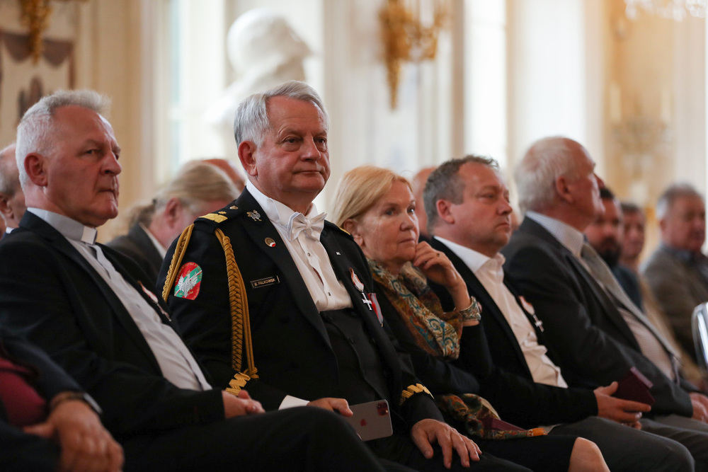 Uroczystość wręczenia Krzyży Wolności i Solidarności – Warszawa, 13 czerwca 2022. Fot. Mikołaj Bujak (IPN)