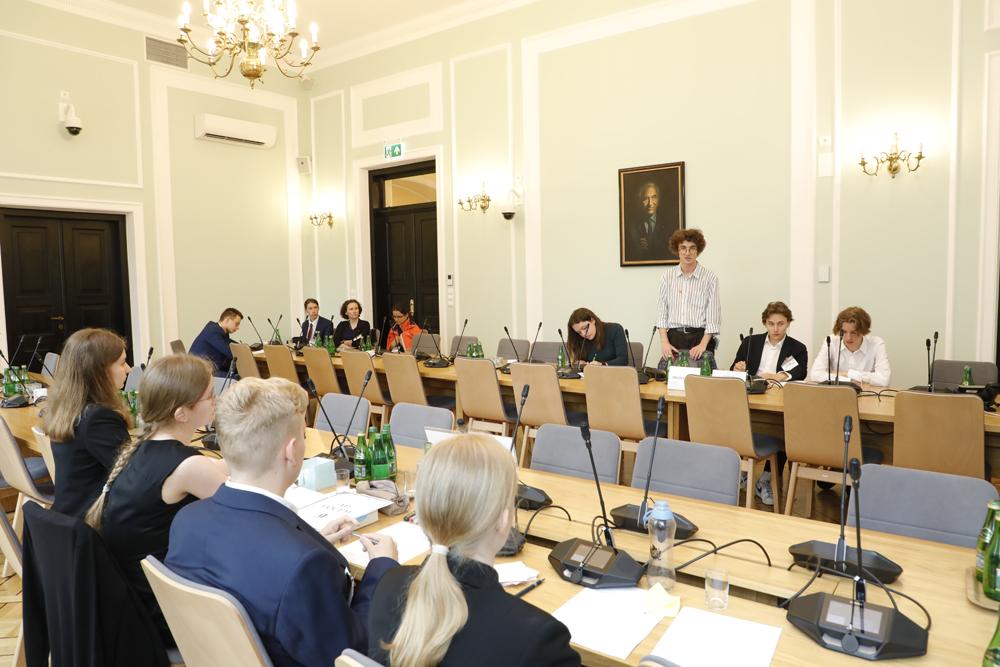 Finał VII edycji Turnieju Debat Historycznych – Warszawa, 13 czerwca 2022. Fot. Piotr Życieński (IPN)