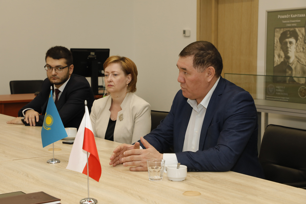 Delegacja z Kazachstanu w Archiwum IPN – Warszawa, 10 czerwca 2022. Fot. Piotr Życieński (IPN)