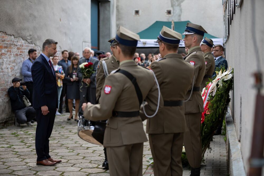 Dr hab. Filip Musiał, dyrektor Muzeum Żołnierzy Wyklętych i Więźniów Politycznych PRL. Konferencja dla nauczycieli „Historia i teraźniejszość” – Warszawa, 14 czerwca 2022. Fot. Mikołaj Bujak (IPN)