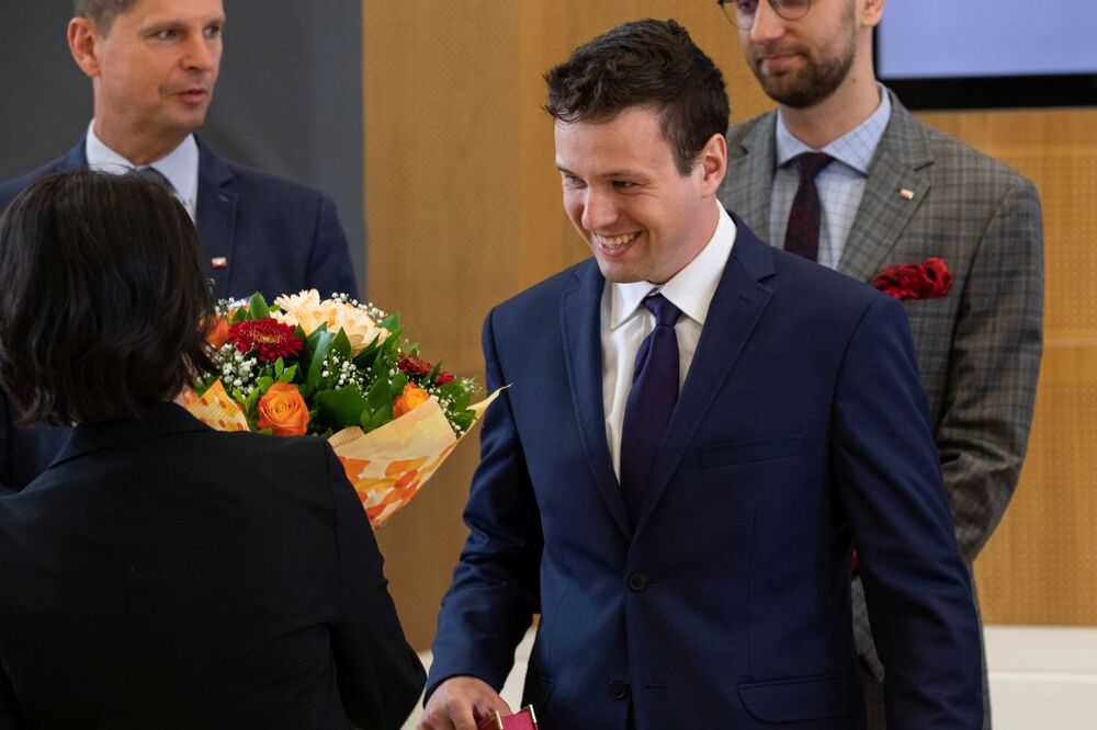 Wręczenie nagród w konkursie Najlepszy Debiut Historyczny Roku w zakresie historii najnowszej za rok 2021 – Warszawa, 14 czerwca 2022. Fot. Mikołaj Bujak (IPN)