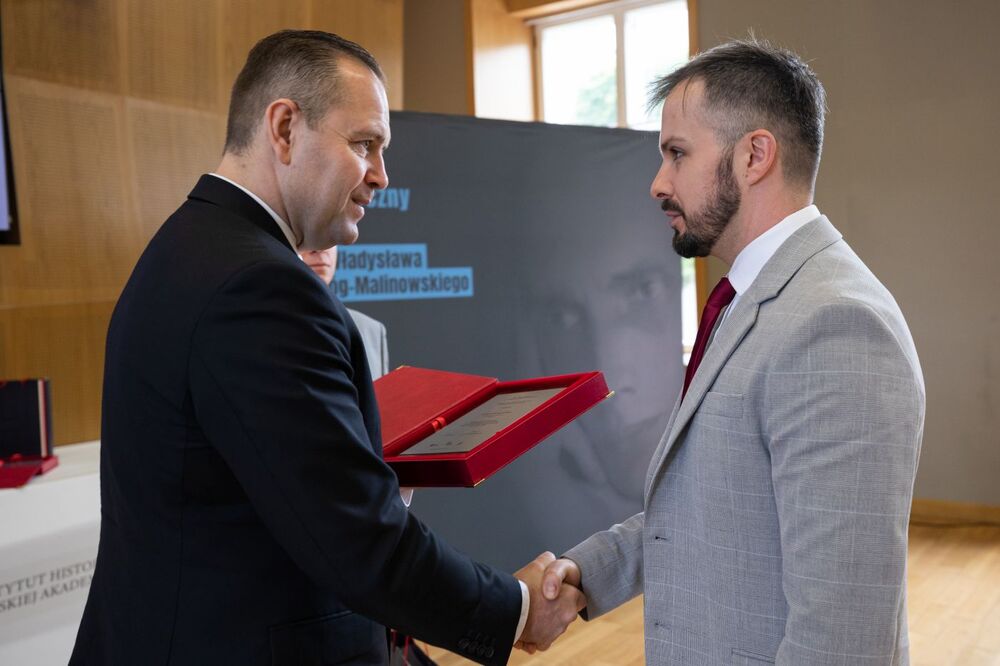 Wręczenie nagród w konkursie Najlepszy Debiut Historyczny Roku w zakresie historii najnowszej za rok 2021 – Warszawa, 14 czerwca 2022. Fot. Mikołaj Bujak (IPN)