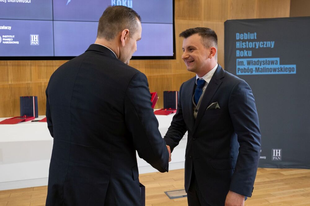 Wręczenie nagród w konkursie Najlepszy Debiut Historyczny Roku w zakresie historii najnowszej za rok 2021 – Warszawa, 14 czerwca 2022. Fot. Mikołaj Bujak (IPN)