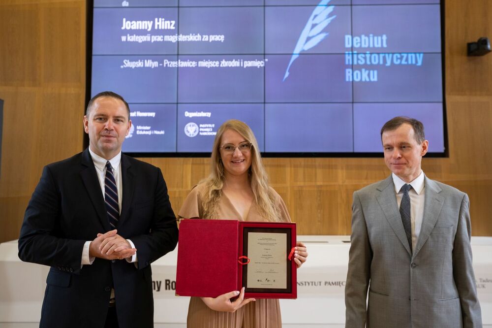 Wręczenie nagród w konkursie Najlepszy Debiut Historyczny Roku w zakresie historii najnowszej za rok 2021 – Warszawa, 14 czerwca 2022. Fot. Mikołaj Bujak (IPN)