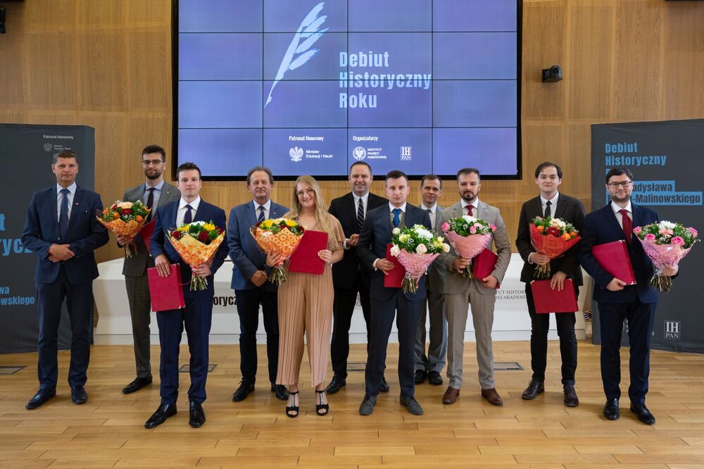 Wręczenie nagród w konkursie Najlepszy Debiut Historyczny Roku w zakresie historii najnowszej za rok 2021 – Warszawa, 14 czerwca 2022. Fot. Mikołaj Bujak (IPN)