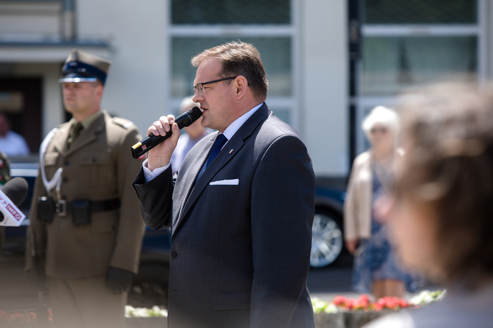 Narodowy Dzień Pamięci Ofiar Niemieckich Nazistowskich Obozów Koncentracyjnych i Obozów Zagłady – Warszawa, 14 czerwca 2022. Fot. Sławek Kasper (IPN)