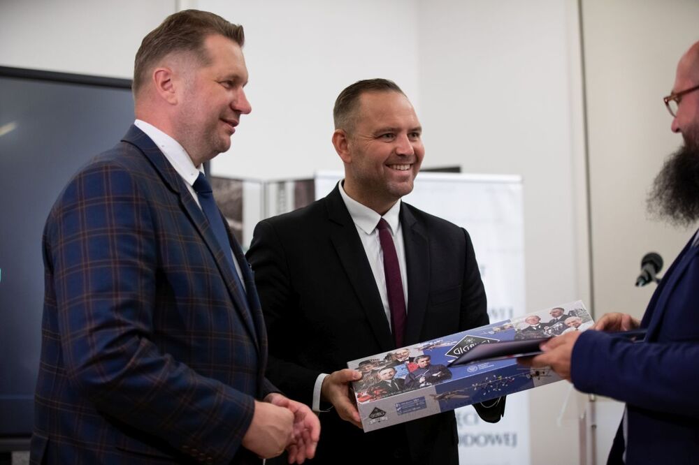 Finał cyklu szkoleń dla nauczycieli „Giganci nauki. Zapomniani polscy naukowcy i wynalazcy” – Warszawa, 22 czerwca 2022. Fot. Mikołaj Bujak (IPN)