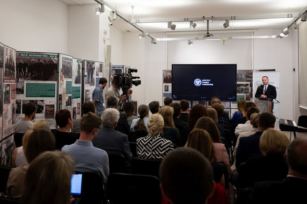 Finał cyklu szkoleń dla nauczycieli „Giganci nauki. Zapomniani polscy naukowcy i wynalazcy” – Warszawa, 22 czerwca 2022. Fot. Mikołaj Bujak (IPN)