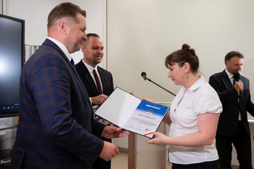 Finał cyklu szkoleń dla nauczycieli „Giganci nauki. Zapomniani polscy naukowcy i wynalazcy” – Warszawa, 22 czerwca 2022. Fot. Mikołaj Bujak (IPN)