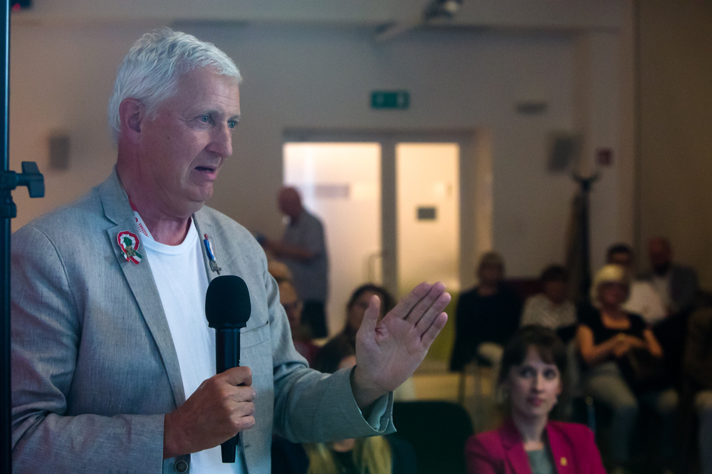 Prezentacja książki Attili Szalaiego „Na polskiej ziemi. Wspomnienia, dzienniki z lat 1976–1990” – Warszawa, 22 czerwca 2022. Fot. Sławek Kasper (IPN)