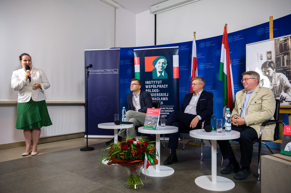 Prezentacja książki Attili Szalaiego „Na polskiej ziemi. Wspomnienia, dzienniki z lat 1976–1990” – Warszawa, 22 czerwca 2022. Fot. Sławek Kasper (IPN)