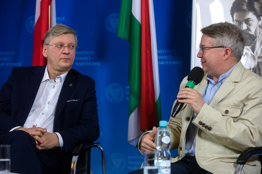 Prezentacja książki Attili Szalaiego „Na polskiej ziemi. Wspomnienia, dzienniki z lat 1976–1990” – Warszawa, 22 czerwca 2022. Fot. Sławek Kasper (IPN)