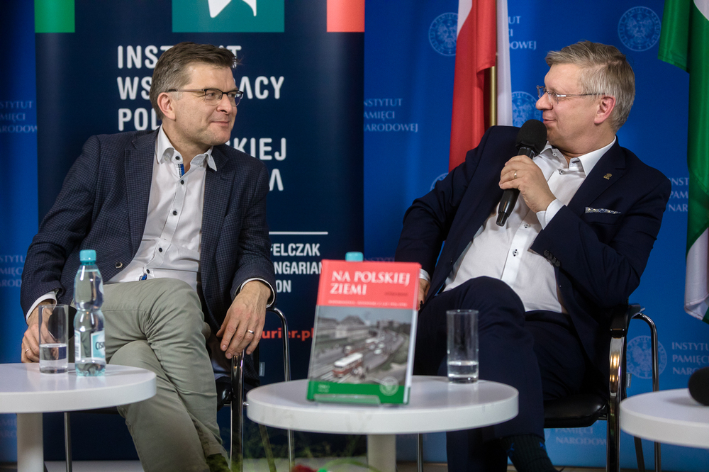 Prezentacja książki Attili Szalaiego „Na polskiej ziemi. Wspomnienia, dzienniki z lat 1976–1990” – Warszawa, 22 czerwca 2022. Fot. Sławek Kasper (IPN)