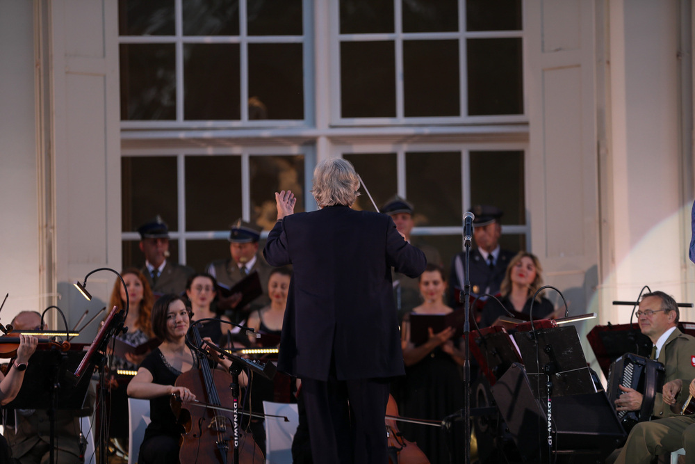 Koncert w hołdzie gen. Stanisławowi Maczkowi organizowany przez Ambasadę Królestwa Belgii – Warszawa, 23 czerwca 2022. Fot. Mikołaj Bujak (IPN)