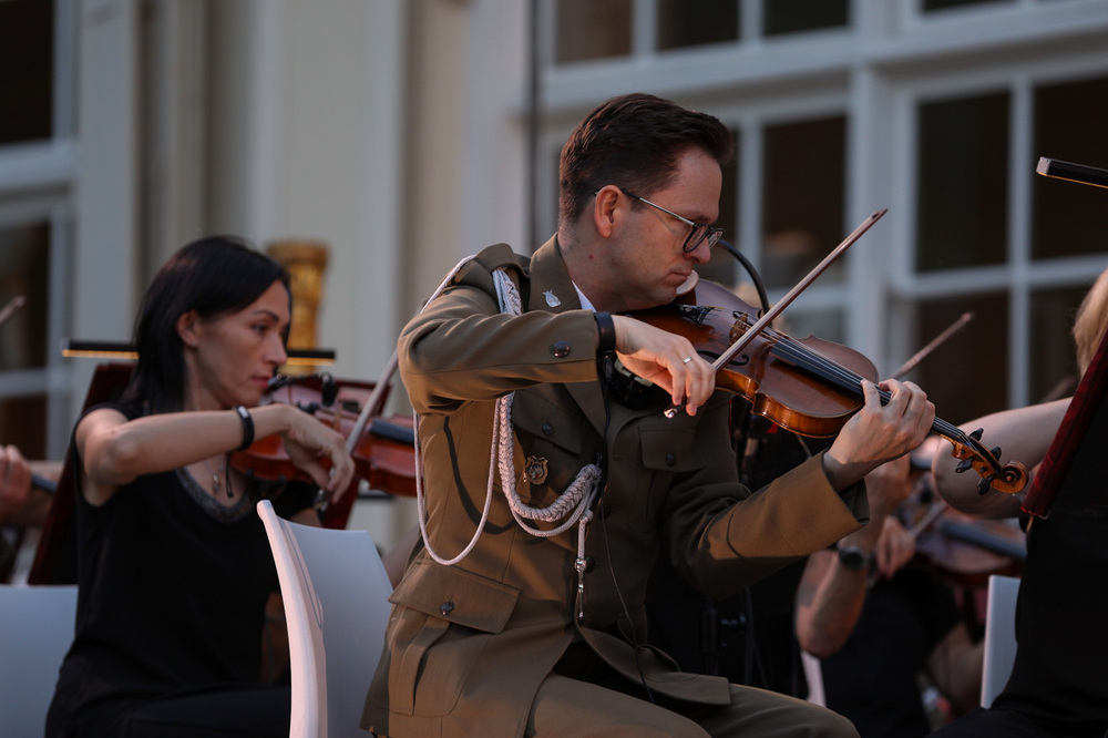 Koncert w hołdzie gen. Stanisławowi Maczkowi organizowany przez Ambasadę Królestwa Belgii – Warszawa, 23 czerwca 2022. Fot. Mikołaj Bujak (IPN)