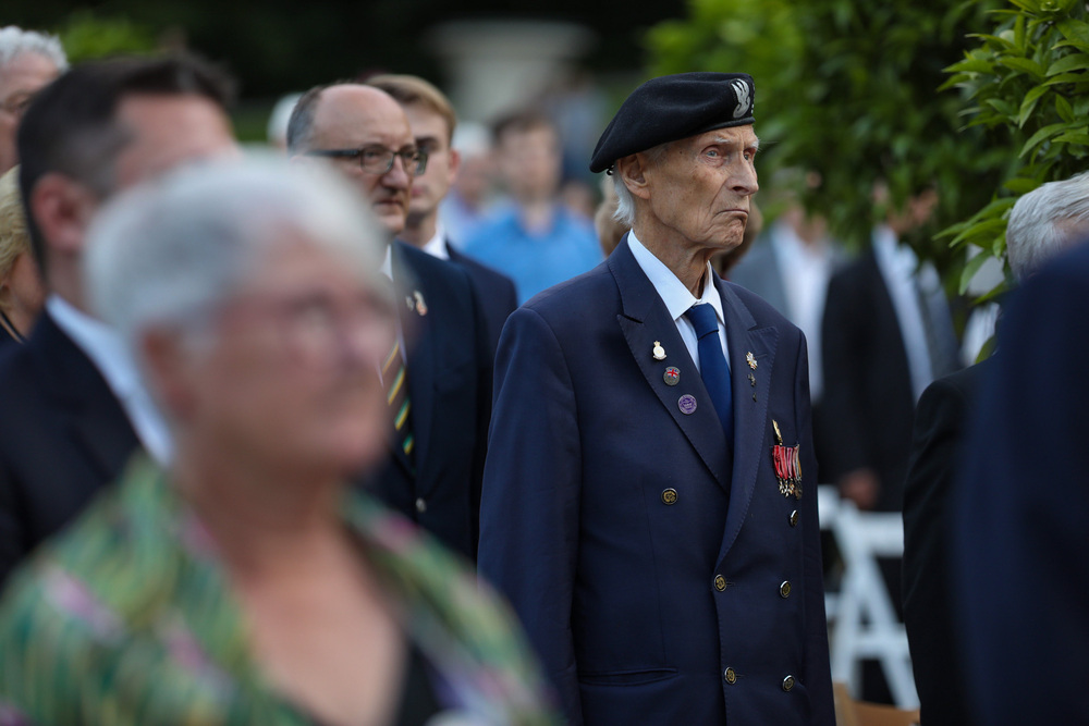 Koncert w hołdzie gen. Stanisławowi Maczkowi organizowany przez Ambasadę Królestwa Belgii – Warszawa, 23 czerwca 2022. Fot. Mikołaj Bujak (IPN)