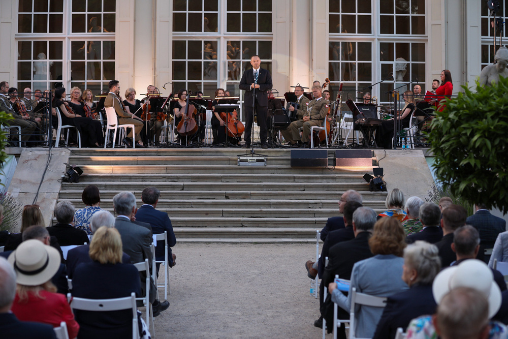 Koncert w hołdzie gen. Stanisławowi Maczkowi organizowany przez Ambasadę Królestwa Belgii – Warszawa, 23 czerwca 2022. Fot. Mikołaj Bujak (IPN)